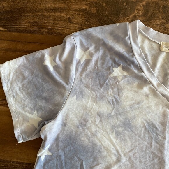 143 Story Star Print Tee Women's XL - Picture 5 of 7